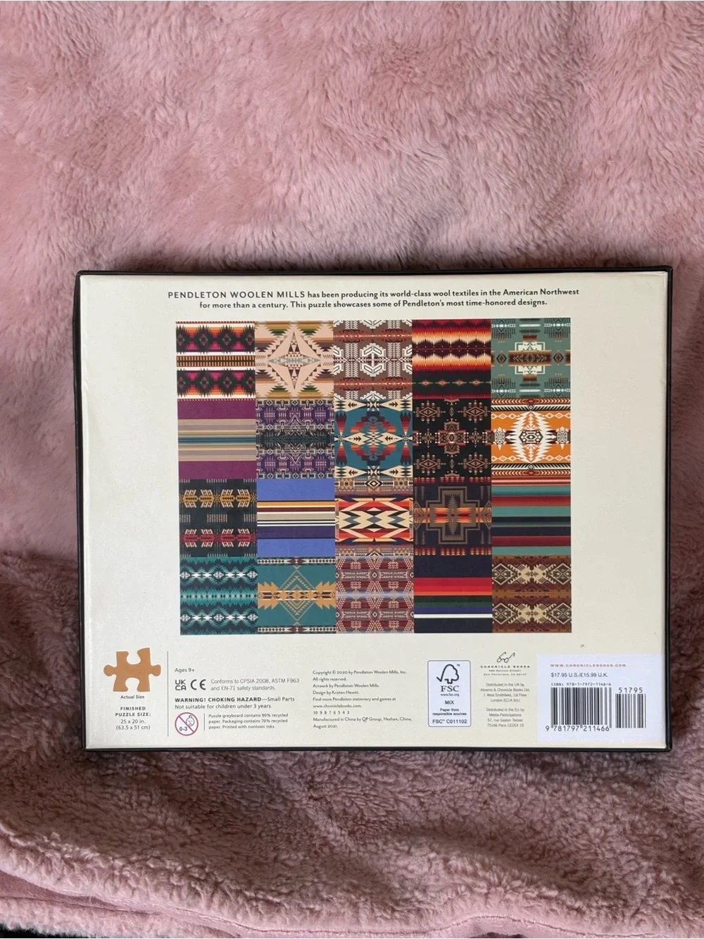 Pendleton art patchwork